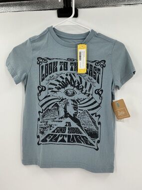 Bixby Nomad The Gender Neutral SS Graphic Tee Blue - S